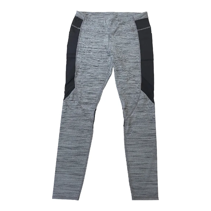 Skechers Womens Go Walk High Waist Leggings - GRAY/BLACK Comfortable Cold Weather Leggings