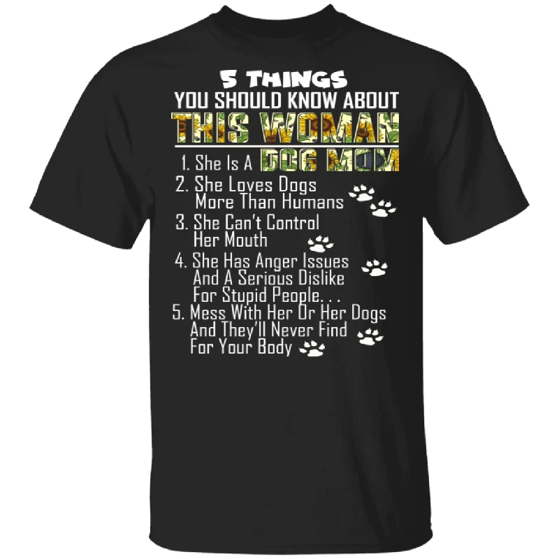 5 Things You Should Know About This Woman Dog Mom Sunflower T-Shirt Hooded Caped Shawl Collar