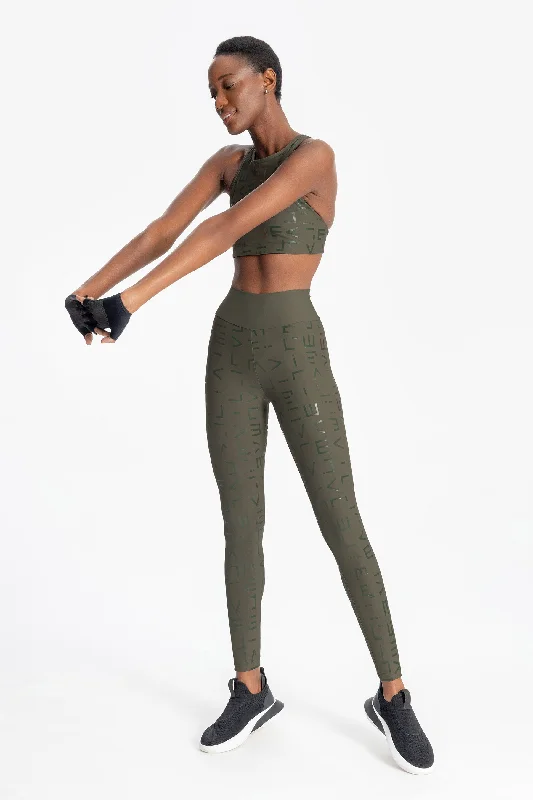 LIVE! Icon Lux Legging Fashionable Leather-Look Leggings