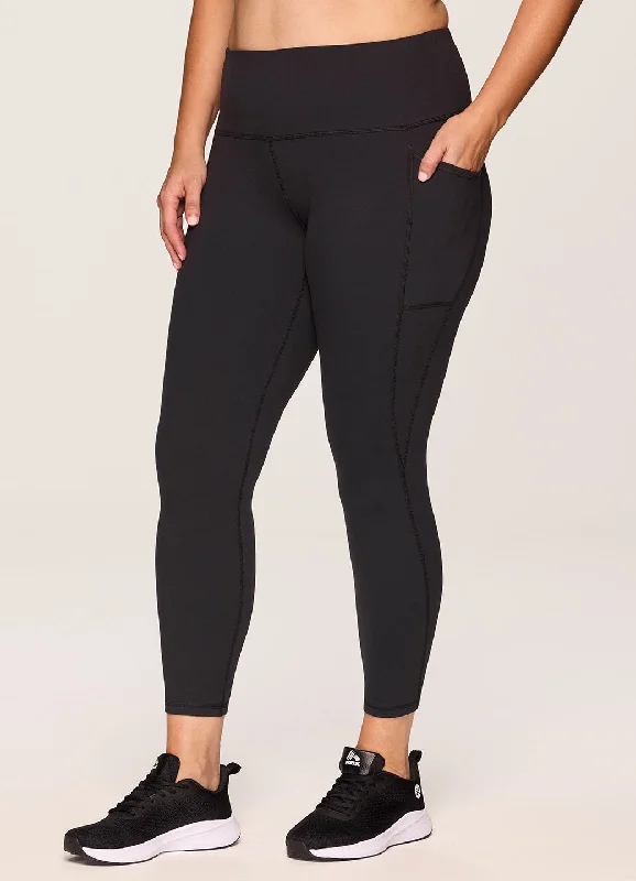 Plus Super Soft Ultra Hold Legging Trendy Color Block Leggings