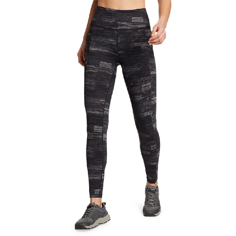 Women's Traverse Trail High-Rise Leggings - Print Comfortable Capri-Length Leggings