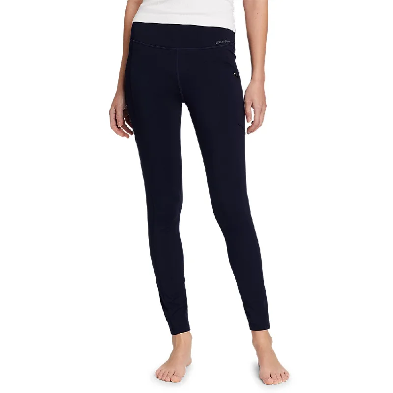 Women's Traverse Trail High-Rise Leggings Stylish Faux Leather Leggings