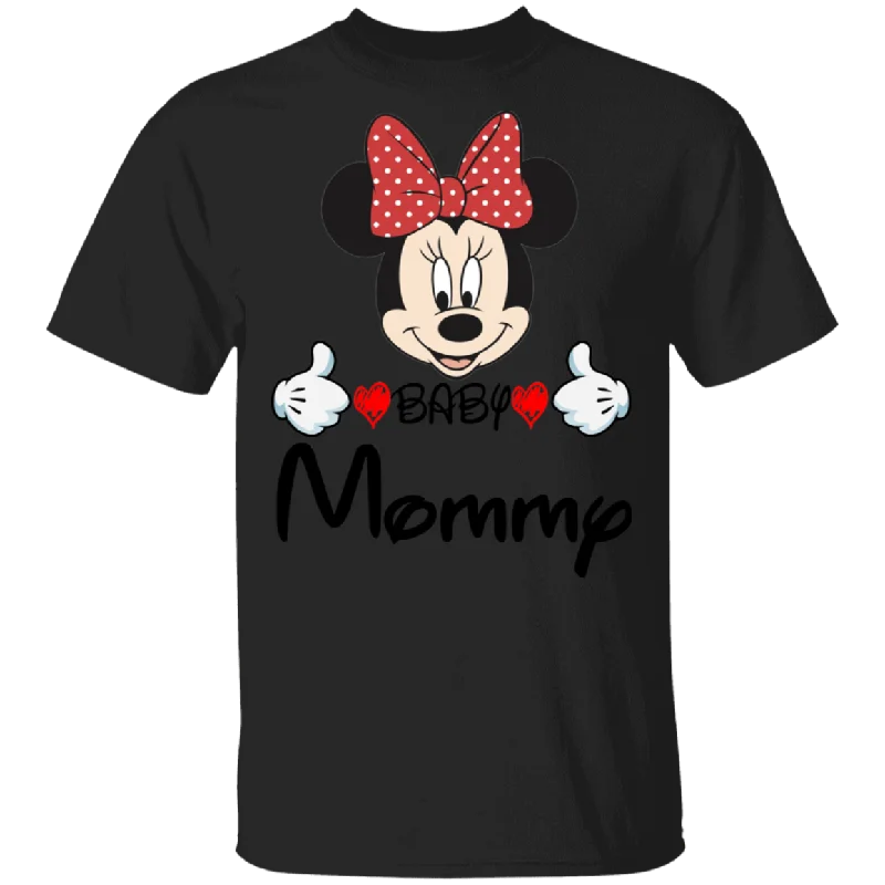 Mommy Mickey Wife Couple Funny Mickey Shirt Matching Family Women Gifts T-Shirt Elasticated Padded Insulated
