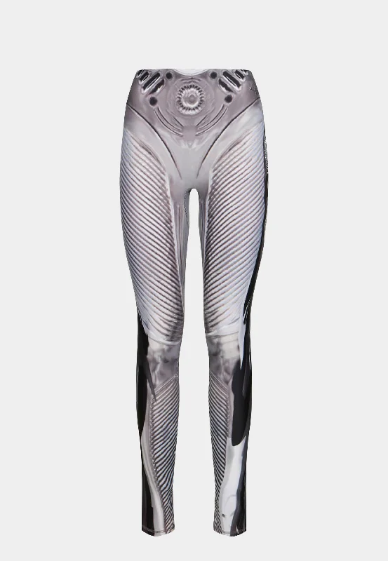 Puma X Ottolinger Leggings Multi Colour Stylish Stretch Print Leggings
