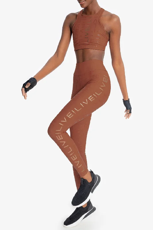 LIVE! Icon Lux Legging Comfortable Fleece-Lined Leggings