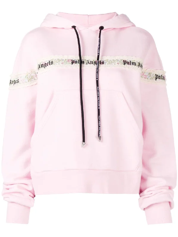 lace hoodie Hoodie with Set-In Sleeves Structured Classic