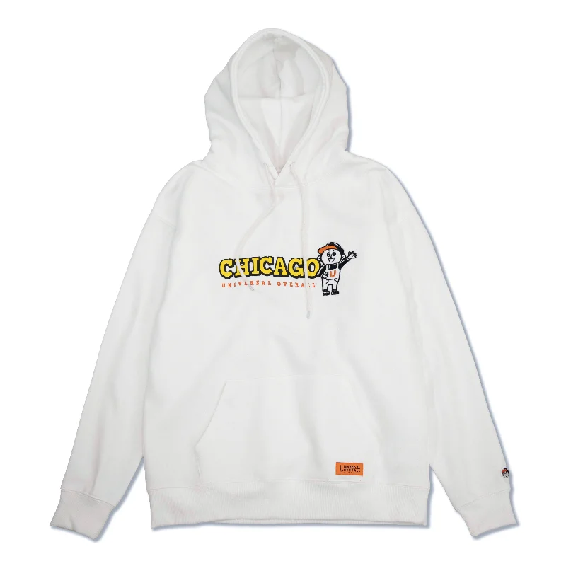 SWEAT HOODIE_WINDY【U2433214WJ】 Hoodie with Hem Elastic Stretchable Comfortable