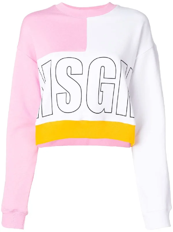 cropped sweatshirt Hoodie with Elastic Waist Stretchable Comfortable