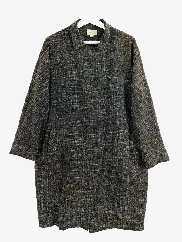 i.d.s Vintage Flecked Relaxed Fit Jacket Size 10 Lace Jacket Ribbed Jacket Sequined Jacket