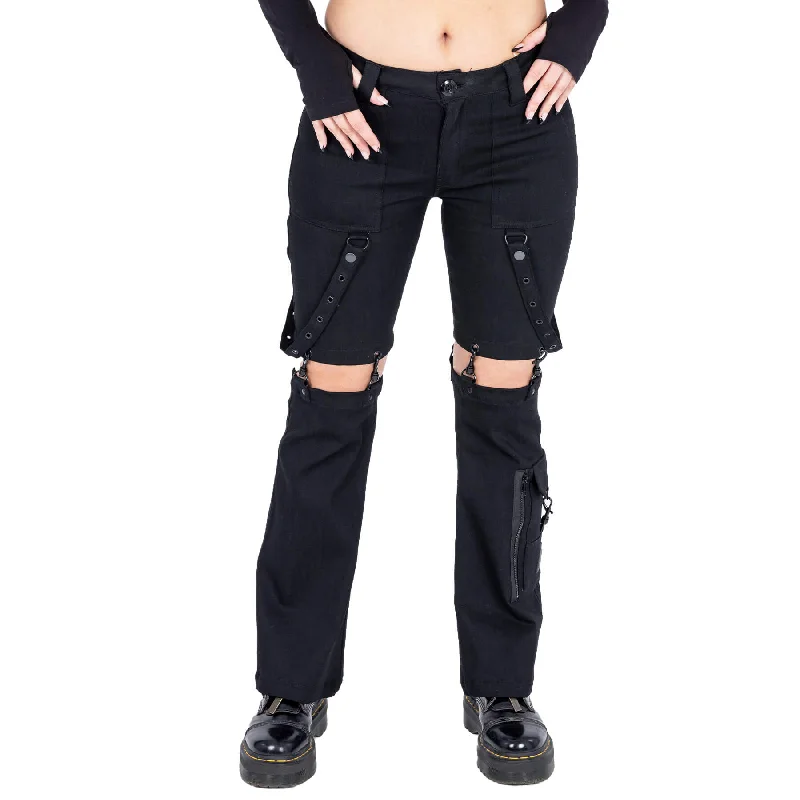 JULANE PANTS - BLACK Stretch Fit Pants