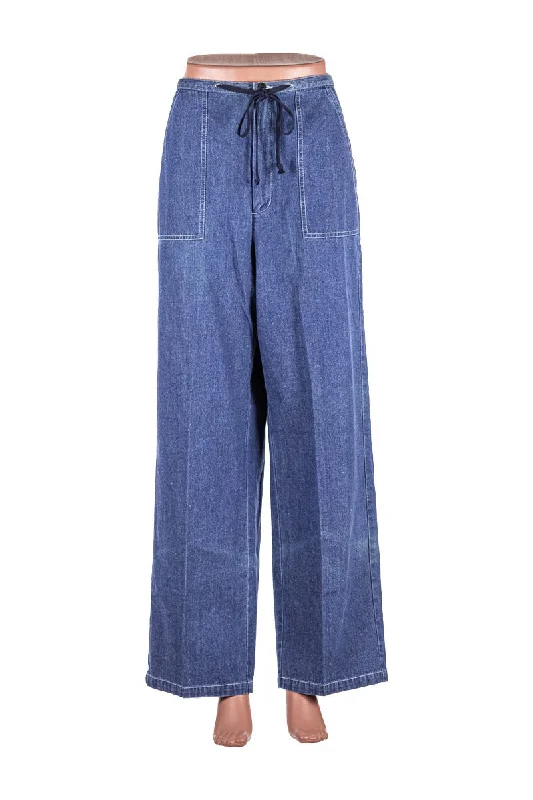 Vintage 1980's Eddie Bauer Pants Trendy Wide-Leg Pants