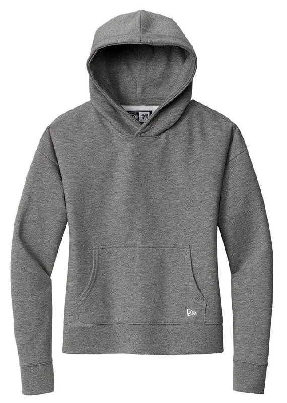 New Era - Women's Comeback Fleece Pullover Hoodie Hoodie Crop Top Short Trendy