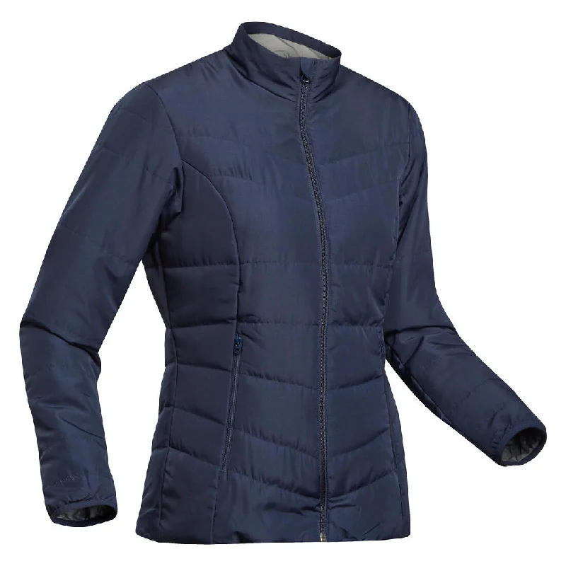 Women’s Synthetic Mountain Trekking Padded Jacket - MT 50 0°C Denim Jacket Leather Jacket Suede Jacket