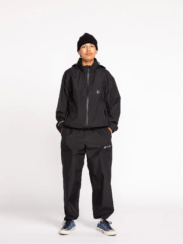 Outer Spaced Gore-Tex Pants - Black Modern Stretch Trousers