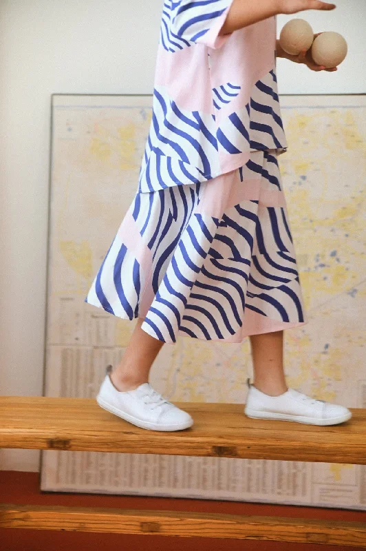 The Champions Cheers Skirt - Journey silk skirt elegant