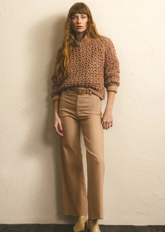 Z Supply Rilynn Washed Pant- Burro Classic Flared Pants