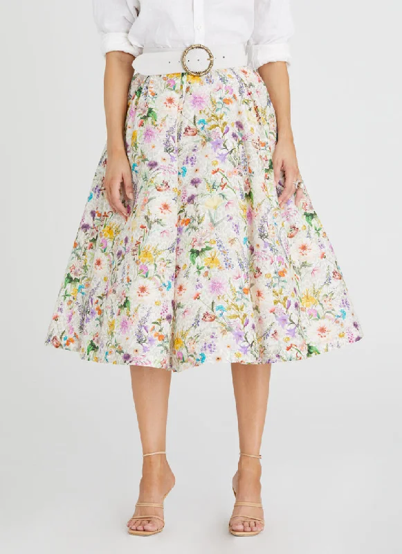 Jardine Katherine Midi Skirt cashmere skirt fine