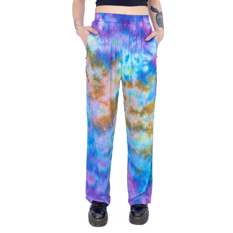 DAHLIA PANTS - MULTI Formal Wide-Leg Pants
