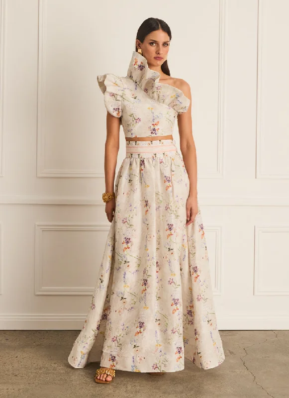 Moonflower Zandra Skirt linen skirt airy
