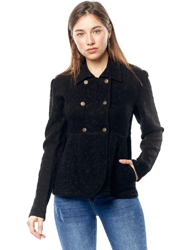 Tianello TENCEL™ Cotton Jacquard Chelsea Jacket Denim Jacket Leather Jacket Suede Jacket