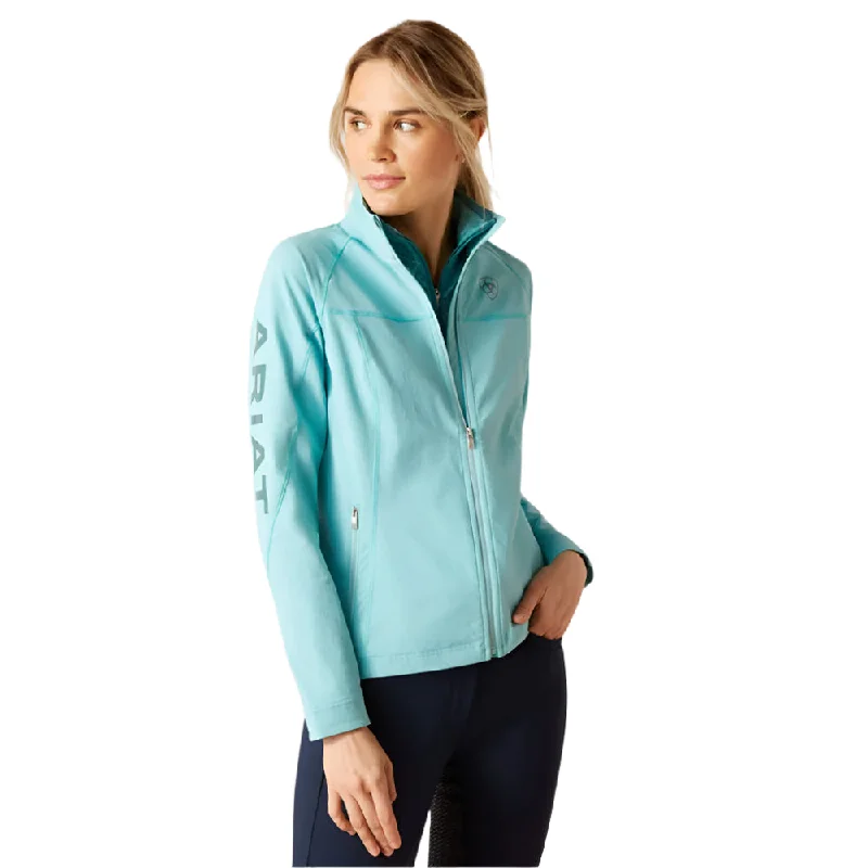 Ariat Ladies Agile Soft Shell Jacket Marine Blue- 10048851 Denim Jacket Leather Jacket Suede Jacket