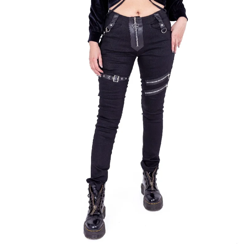 ODETTE PANTS - BLACK Comfortable Maternity Pants