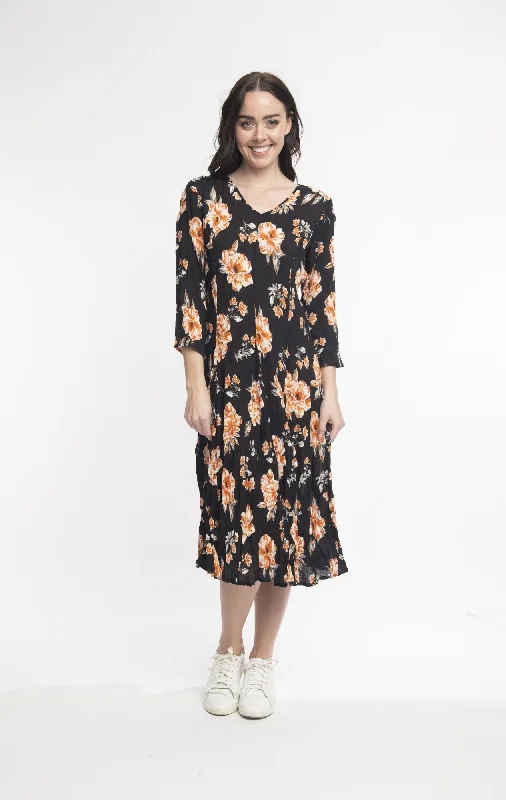 Puccini Godet Dress Tunics Floral girly