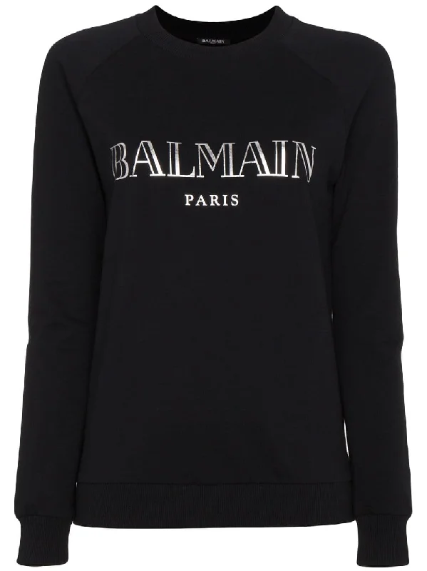 long-sleeved logo sweatshirt Hoodie with Magnetic Closure Innovative Modern