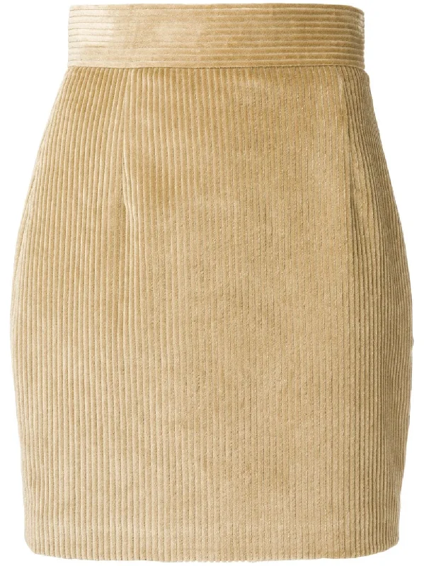 high waisted short skirt linen skirt breathable