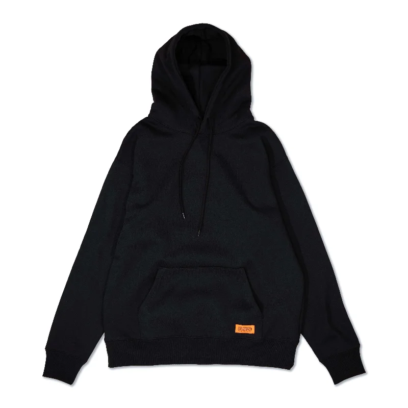 SWEAT HOODIE【U2333214】 Hoodie with Hem Applique Textured Unique