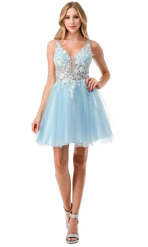 Trevi Collection S2724 - A-Line Homecoming Dress Tunics Canvas sturdy