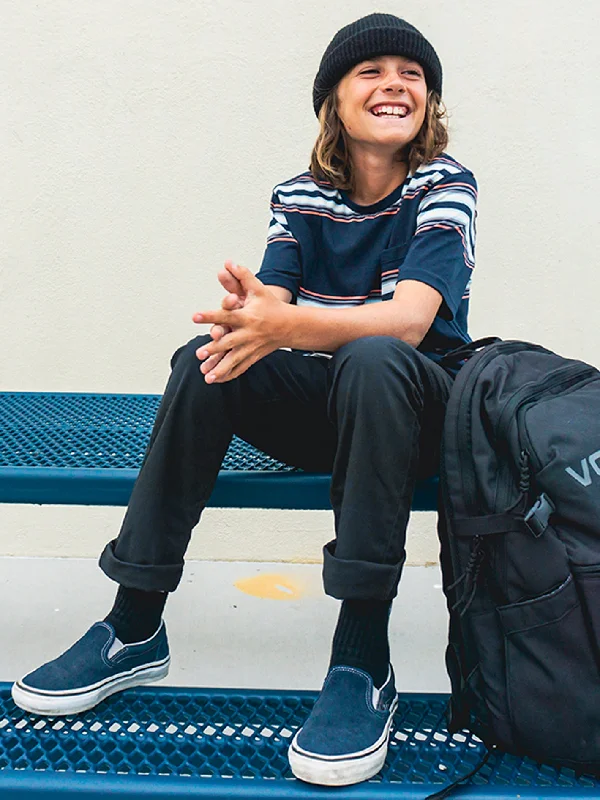 Big Boys Frickin Modern Stretch Pants - Dark Navy Fashionable Track Pants