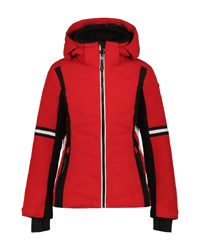 Luhta Kaaersuvanto Womens Jacket One-Shoulder Jacket Off-the-Shoulder Jacket Asymmetrical Jacket