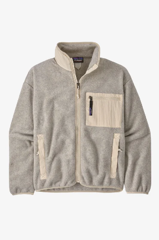 Patagonia Womens Synch Jacket - Oat Natural Fitted Jacket Loose Jacket Oversized Jacket