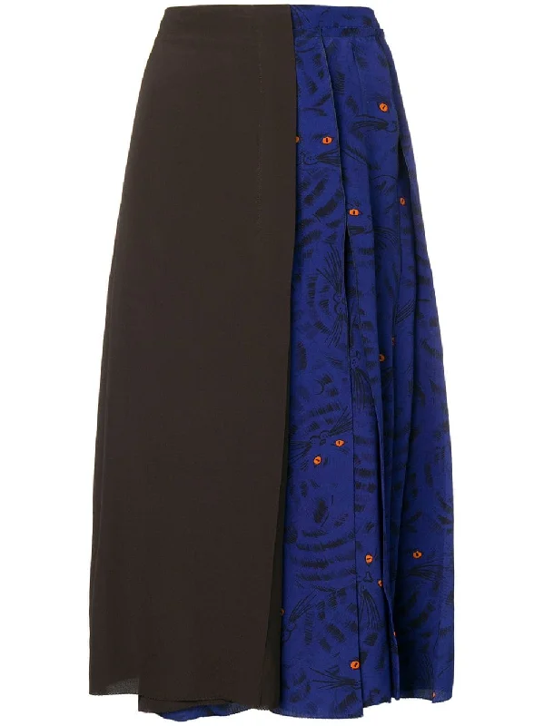 pleated detail skirt velvet skirt sumptuous