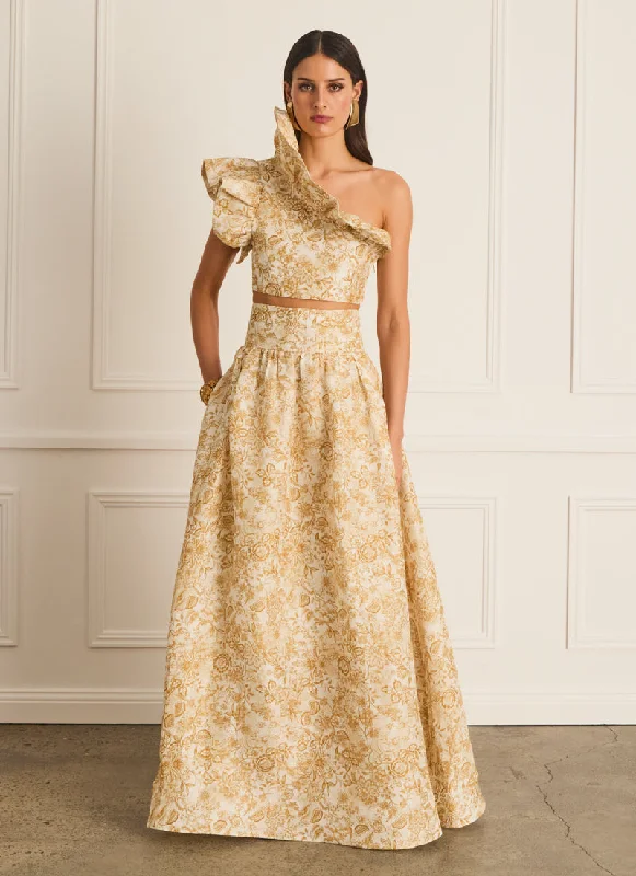 Luminary Zandra Skirt chiffon skirt flowing