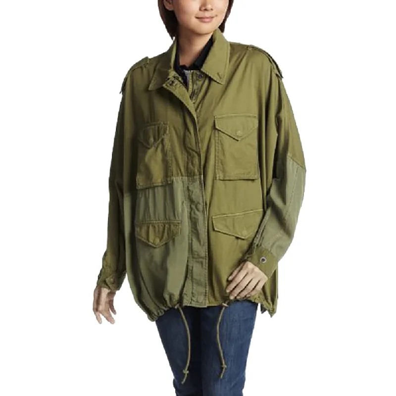 Diesel G Iva A Jackets Hunter Green Fleece Jacket Down Jacket Parka