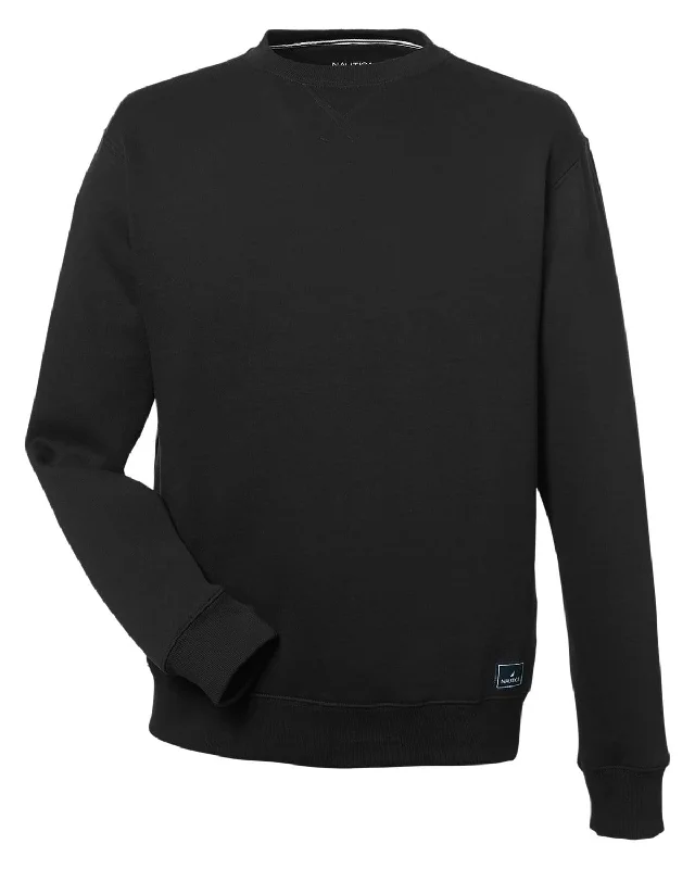 Nautica - Anchor Crew Neck Sweatshirt Hoodie with Neon Bright Vibrant