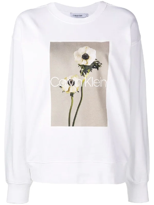photographic print sweatshirt Hoodie with Camouflage Military Edgy