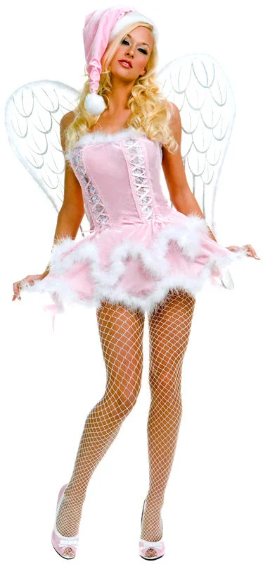 Pink Velvet Miss Santa Dress - Closeout Tunics Exclusive limited