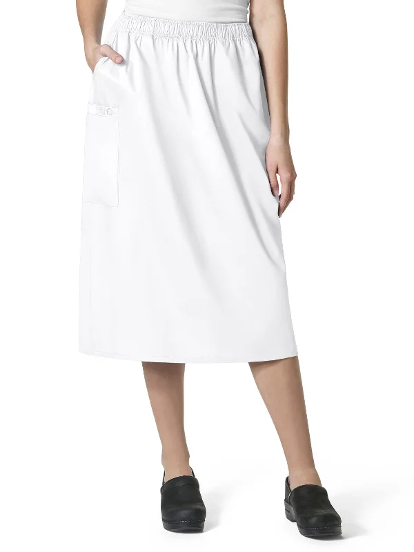 Women's Five-Pocket Pull On Cargo Skirt leather skirt sleek