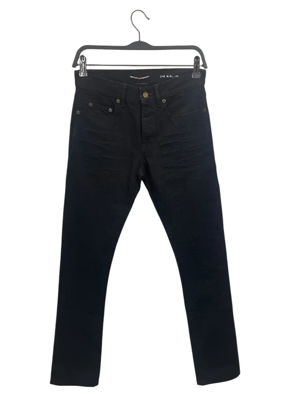 SAINT LAURENT/Skinny Pants/26/Denim/BLK/D14 M/SL-LW Cozy Fitted Pants