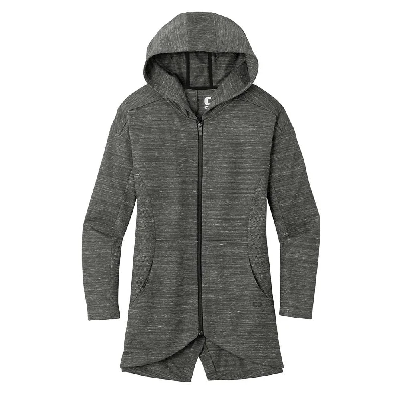 OGIO - Women's Flux Full-Zip Hoodie Hoodie with Drawcord Adjustable Secure