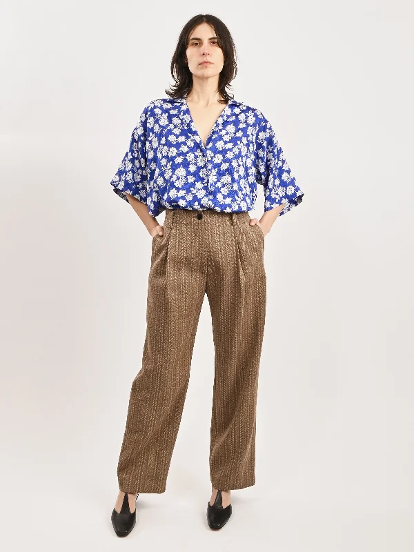 Wood Hurst Pant Relaxed High-Waist Trousers