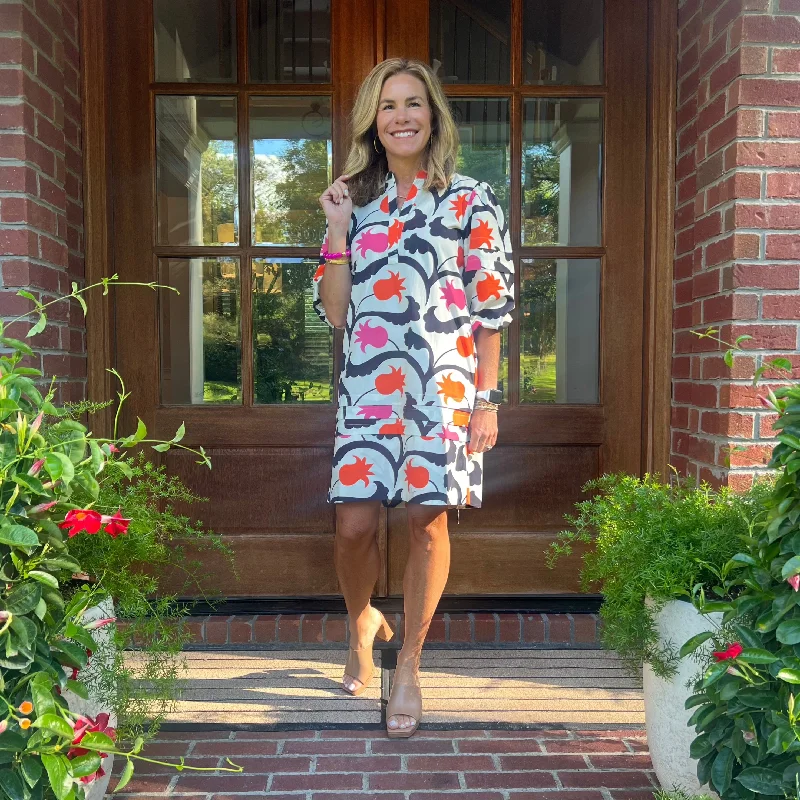 Freya Tulip Print Dress Tunics Running lightweight