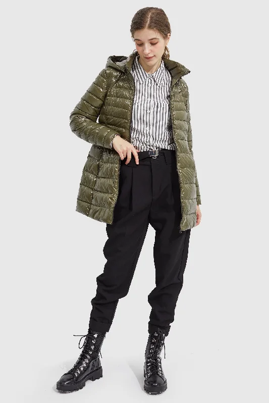 Stand Collar Light Quilted Down Jacket Lace Jacket Ribbed Jacket Sequined Jacket