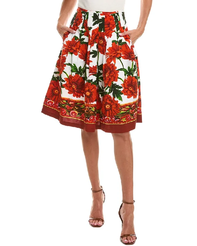 Samantha Sung Zelda Midi Skirt wrap skirt elegant
