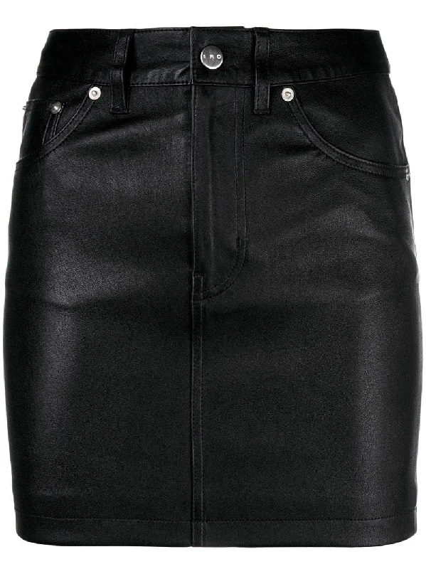 fitted short skirt cashmere skirt plush