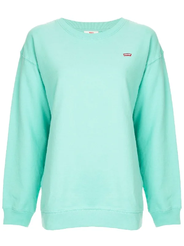 oversized crewneck sweatshirt Hoodie with Front Slit Layering Stylish