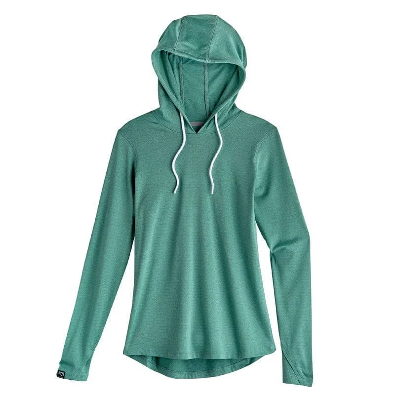Storm Creek - Women's Sightseer Long Sleeve Hoodie Hoodie with Button Classic Timeless